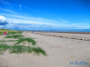 Parking near the Luce Bay - July 2012