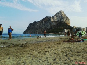 Strand von Calpe