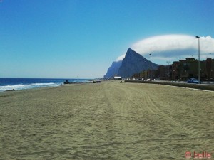 Blick auf Gibraltar