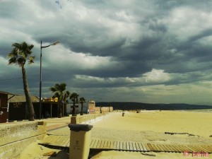 Gewitter in Barbate