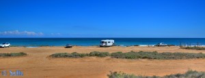 Parking at the Beach of Santa Pola – Spain – September 2015