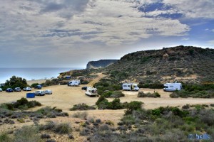 Parking in Águilas - Playa La Higuerica - October 2015