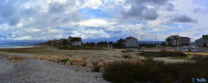 Parking Avinguda Alcalde B Bayarri, 26, 12596 Torreblanca, Castelló, Spanien – April 2016