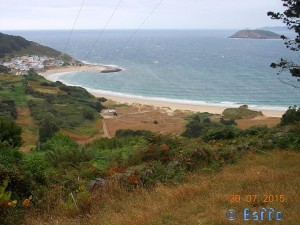 Parking at Praia de Bares - AC-100, 6, 15337 Manón, La Coruña, Spanien – July 2015