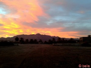 Sonnenuntergang in San Juan de Los Terreros