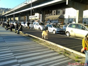 Nicol am Platz vor dem Museo del Mare