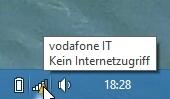 Keine Internetverbindung mit Vodafone und Windows8