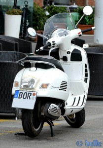 ...mit der Vespa nach Italien :)