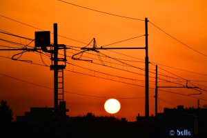 Sonnenuntergang in Marotta