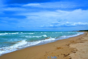 Strand 10km vor Termoli – ein Traum!!!