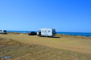 Stellplatz am Strand von Villanova-Ostuni