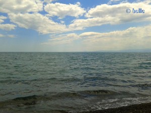 Sonne-Wolken-Mix am Strand von Trebisacce