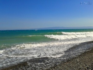 Storm and Waves at the Beach of Trebisacce - Ionion Sea