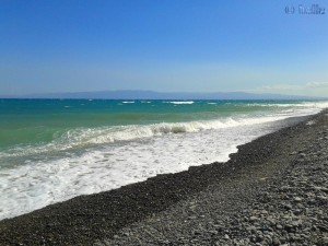 Storm and Waves at the Beach of Trebisacce - Ionion Sea