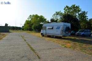 Parking at the Parco Archeologico di Capo Colonna