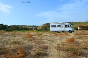 Parking at the Beach of Santa Monica - Italy