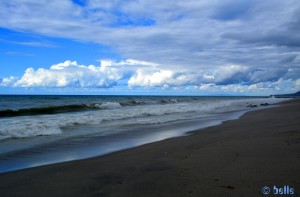 Strand in Venetico-Marina