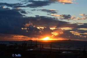 Sunset in Venetico-Marina
