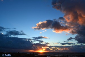 Sunset in Venetico-Marina