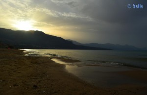 Sunset at the Beach of Alcamo - Golfo di Castellammare