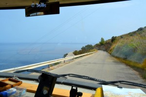 Aufregende Fahrt von San Vito lo Capo nach Alcamo Marina