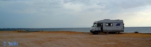 Parking at the Beach of Marsala