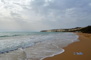 Beach of Eraclea Minoa AG, Italien