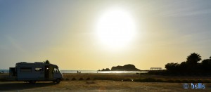 Parking at the Beach of Mollarella