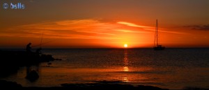 Sunset in Marina di Modica - Punta Regilione