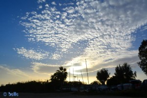 Interessanter Himmel in Siracusa