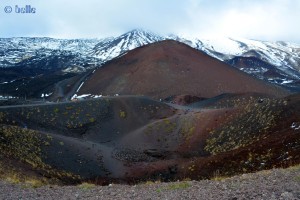 Etna / Ätna hüllt sich in Wolken