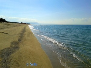 Beach of Nicotera Marina