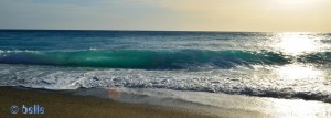 Waves at the Beach of Cetraro Marina