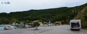 Parking at the Porto of Palinuro for Lunch