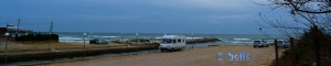 Parking directly at the Beach of Sperlonga and the Lago Lungo