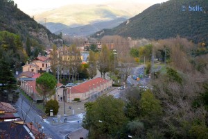 Parking in the Area of Cascata delle Marmore Umbria Italy