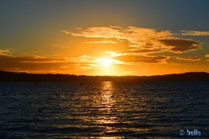 Sunset at the Lago di Bolsena