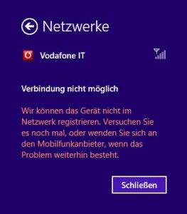 Nö – Vodafone will nicht!