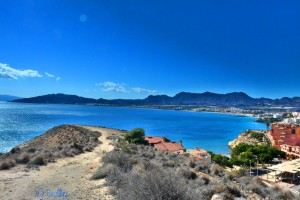 View from the Castello to San Juan de los Terreros