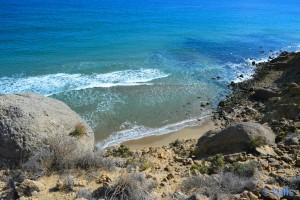 Kleine Bucht irgendwo zwischen Playa La Carolina und San Juan de los Terreros