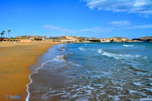 Strandspaziergang am Playa Mar Serena - San Juan de los Terreros