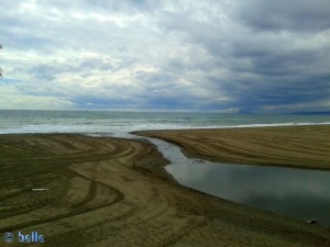 Beach of Estepona – View to Gibraltar