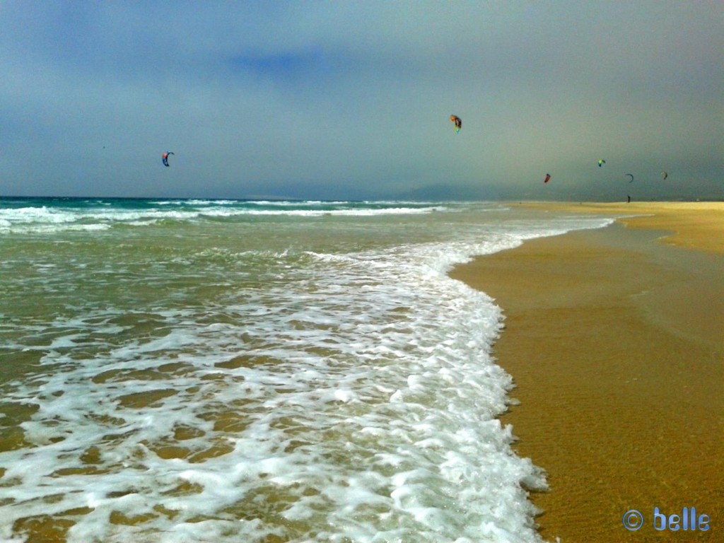 Kitesurfer at the Playa de los Lances Sur – Tarifa