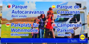 Lidl in Lagos, Portugal – Campers are welcome!