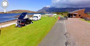 Camping at the Beach of  Ardmair – July 2012