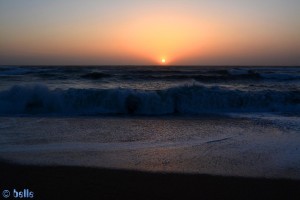 Sunset at Praia de São Lourenço - Lisboa – Portugal