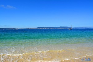 Sailing-Boat at Cabo de Udra - Praia de Mourisca