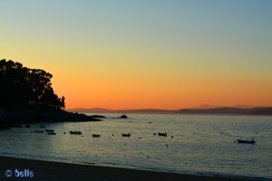 Sunset at Cabo de Udra - Praia de Mourisca