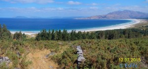 Praia de Carnota – Spain – im Hintergrund Cabo Finisterre