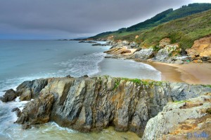 Praia de Rias - Castelos - Bicerran, 15111 Malpica de Bergantiños, La Coruña, Spanien